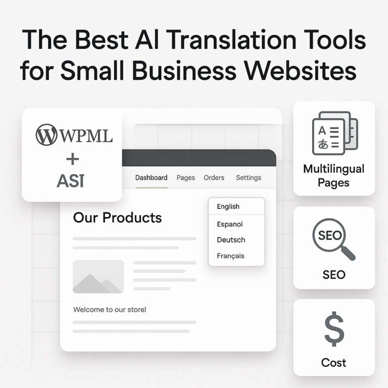 Best AI Translation Tools for Small Business Websites: 6 Options Compared