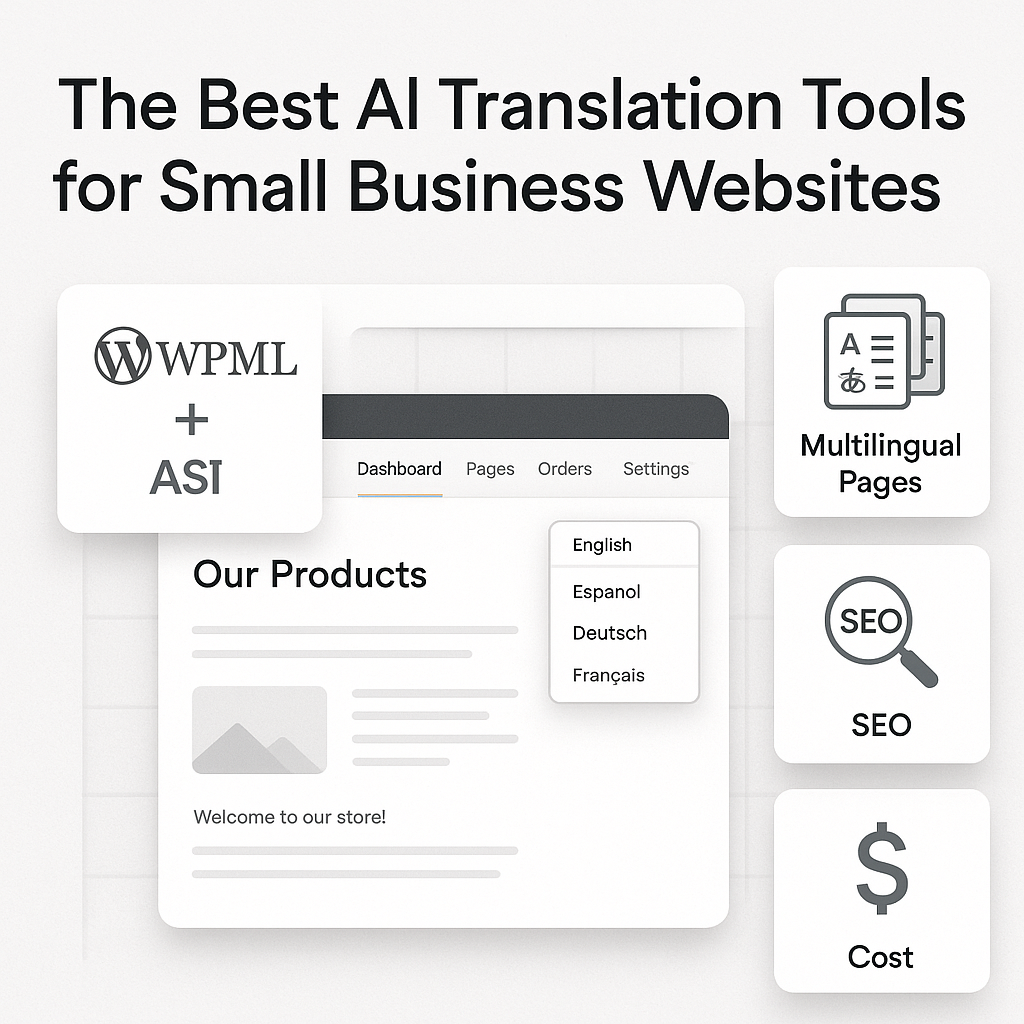 Best AI Translation Tools for Small Business Websites: 6 Options Compared
