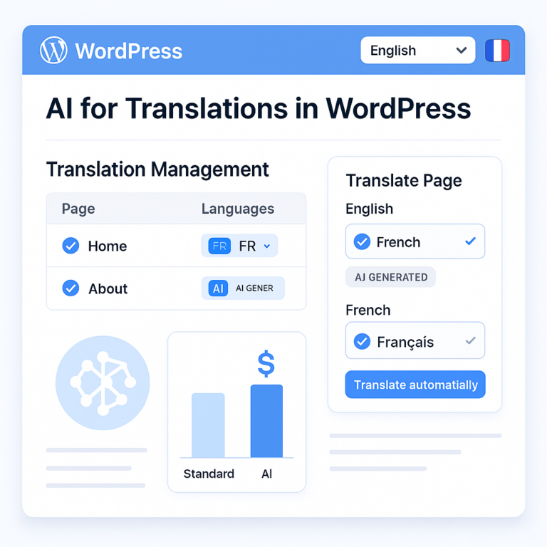 AI for Translations: How to Use AI Translation in WPML Without Overpaying
