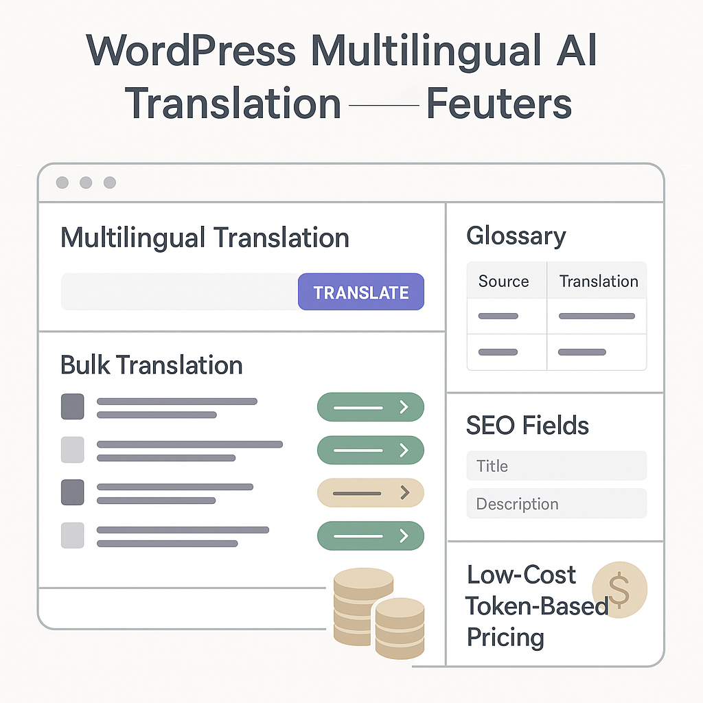 1. LATW AI Translator for WPML — the most cost-efficient LLM translation upgrade for WPML websites